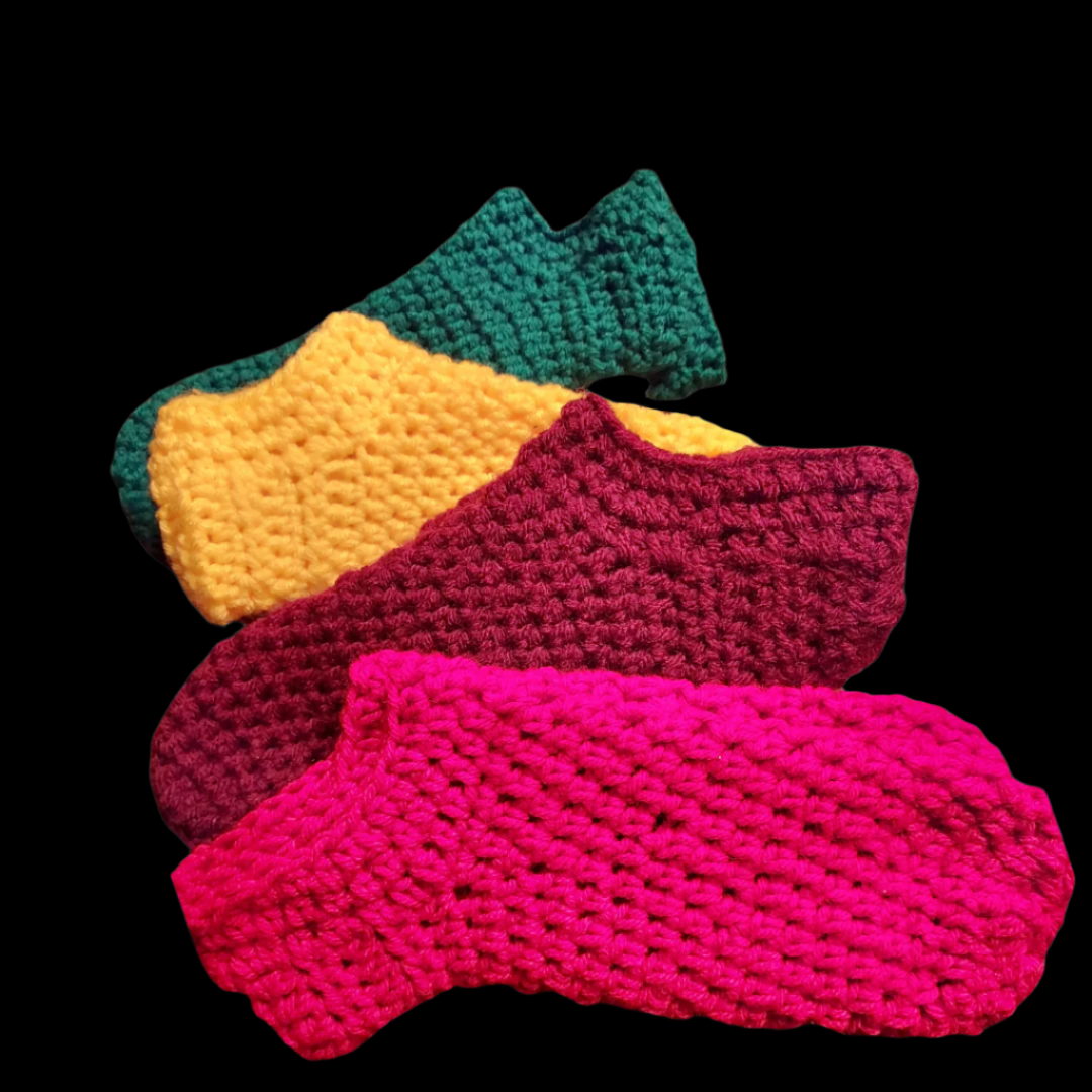 Foot Warmers ( Order 3, get a free multi colored pair)